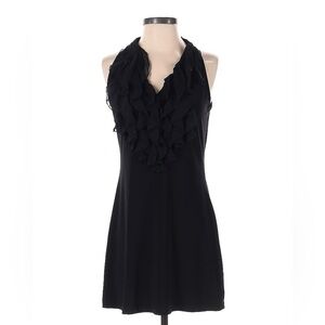 WHBM Front Ruffle LBD